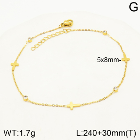 2A9001246vbmb-642  Stainless Steel Anklets