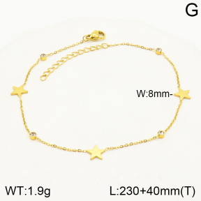 2A9001252vbmb-642  Stainless Steel Anklets