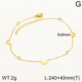 2A9001270vbmb-642  Stainless Steel Anklets