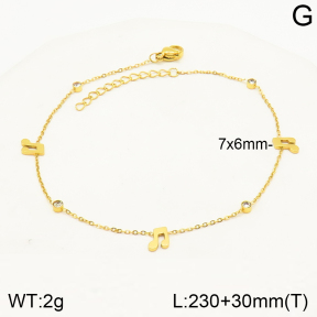 2A9001276vbmb-642  Stainless Steel Anklets