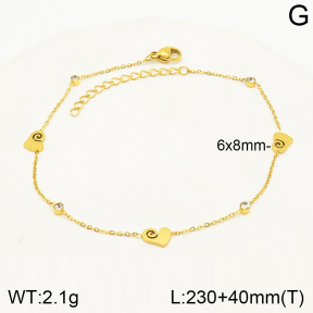 2A9001278vbmb-642  Stainless Steel Anklets