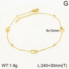 2A9001280vbmb-642  Stainless Steel Anklets