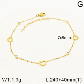 2A9001282vbmb-642  Stainless Steel Anklets