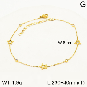 2A9001288vbmb-642  Stainless Steel Anklets