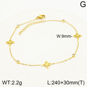 2A9001294vbmb-642  Stainless Steel Anklets