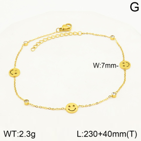 2A9001296vbmb-642  Stainless Steel Anklets