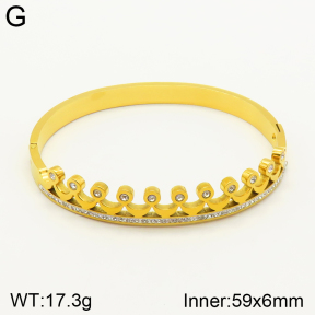 2BA401532abol-689  Stainless Steel Bangle