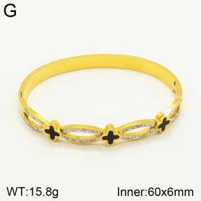 2BA401536abol-689  Stainless Steel Bangle