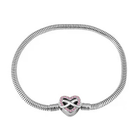 6B2004181bhva-691  Stainless Steel Bracelet  Width 3.2mm, length 15/16/17/18/19/20/21cm