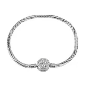 6B2004187bhva-691  Stainless Steel Bracelet  Width 3.2mm, length 15/16/17/18/19/20/21cm