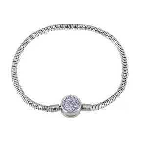 6B2004191bhva-691  Stainless Steel Bracelet  Width 3.2mm, length 15/16/17/18/19/20/21cm