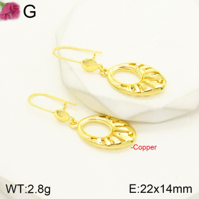 F2E201158ablb-J109  Fashion Copper Earrings