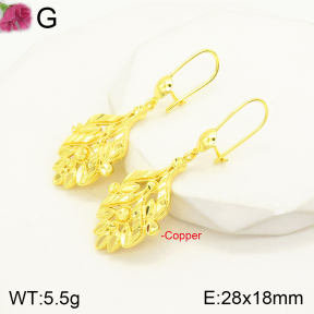 F2E201160vbll-J109  Fashion Copper Earrings