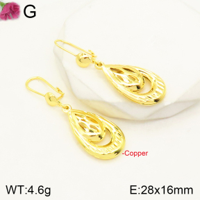 F2E201163ablb-J109  Fashion Copper Earrings