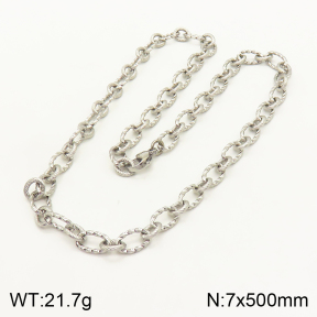 2N2004216bbov-368  Stainless Steel Necklace