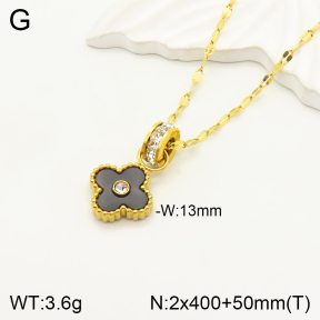 2N4002967bbov-747  Stainless Steel Necklace