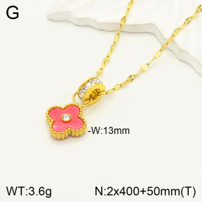 2N4002970bbov-747  Stainless Steel Necklace