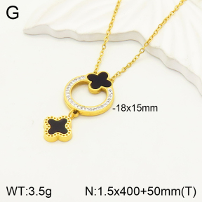 2N4002991bbov-747  Stainless Steel Necklace