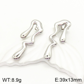 2E2004239ablb-436  Stainless Steel Earrings