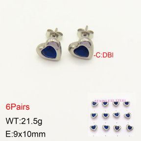 2E4003560vhpl-436  Stainless Steel Earrings