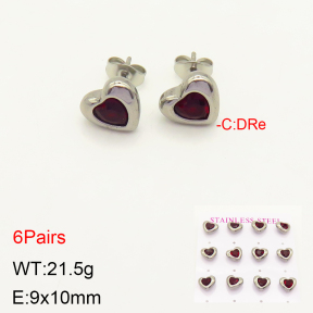 2E4003563vhpl-436  Stainless Steel Earrings