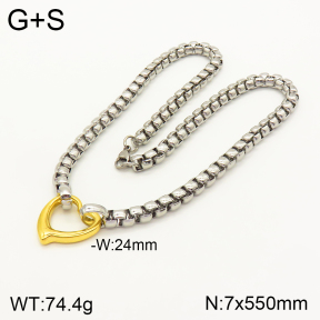 2N2004232vbpb-452  Stainless Steel Necklace