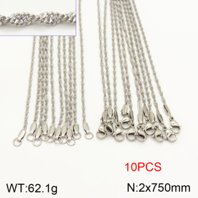 2N2004235ajvb-452  Stainless Steel Necklace