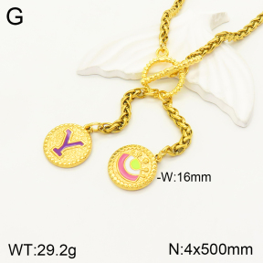 2N3001801ahjb-452  Stainless Steel Necklace