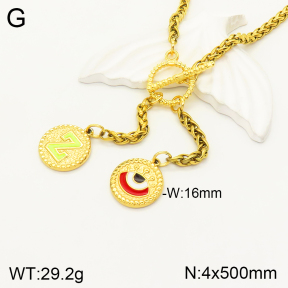 2N3001802ahjb-452  Stainless Steel Necklace