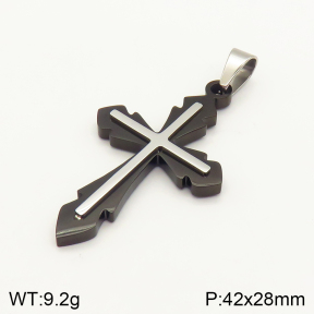 2P2002923bbov-436  Stainless Steel Pendant