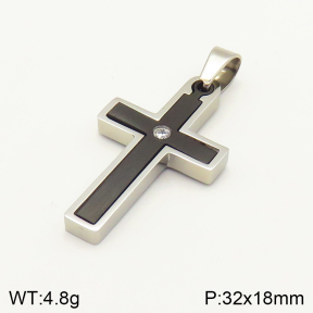 2P4000769bbov-436  Stainless Steel Pendant