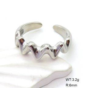 GER001035vbpb-066  Shell,Handmade Polished  Stainless Steel Ring