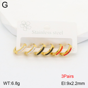 2E4003584vbnl-475  Stainless Steel Earrings