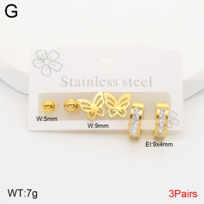 2E4003585bbml-475  Stainless Steel Earrings