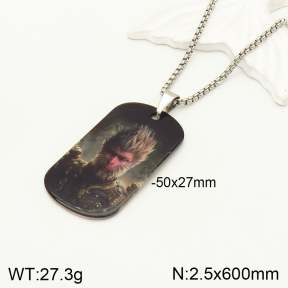 2N3001830bbml-434  Stainless Steel Necklace