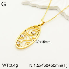 2N4003049bhil-355  Stainless Steel Necklace