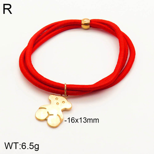 TB2000602bhva-317  SS Bear Bracelets