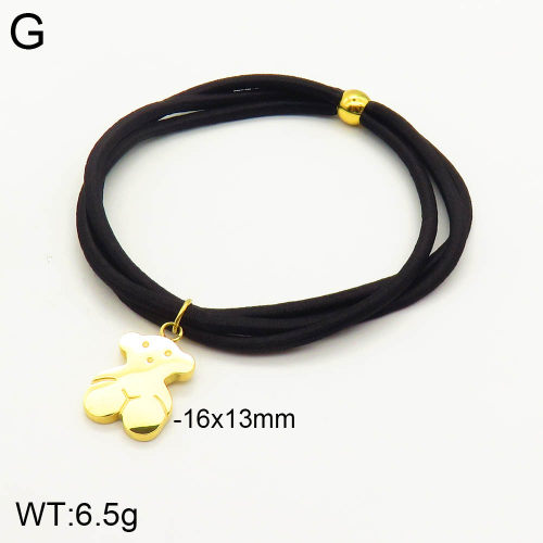 TB2000612bhva-317  SS Bear Bracelets