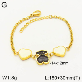 TB2000639bhia-317  SS Bear Bracelets