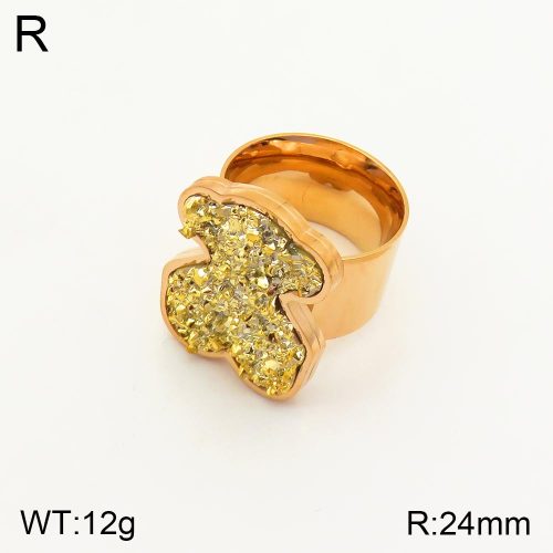 TR2000081bhia-317  6-9#  SS Bear Rings