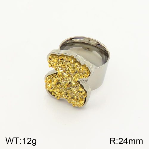 TR2000090vhha-317  6-9#  SS Bear Rings