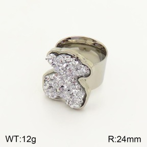 TR2000093vhha-317  6-9#  SS Bear Rings