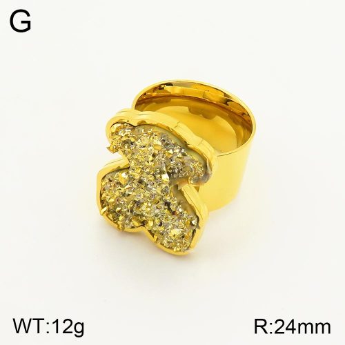 TR2000100bhia-317  6-9#  SS Bear Rings