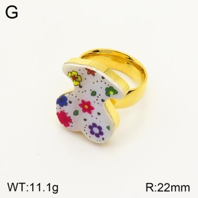 TR2000106ahjb-317  6-9#  SS Bear Rings