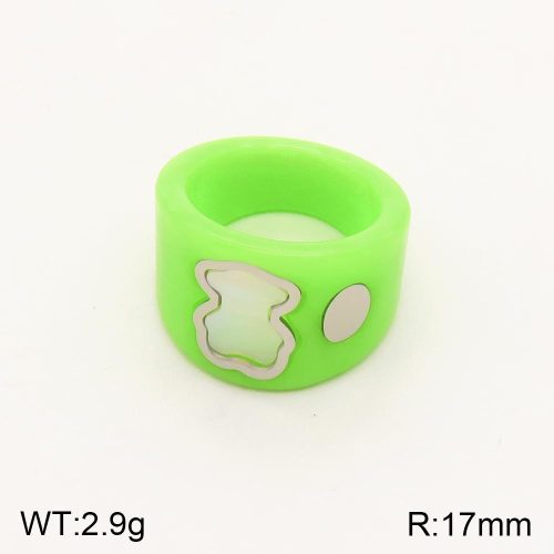 TR2000116bhva-317  6-9#  SS Bear Rings