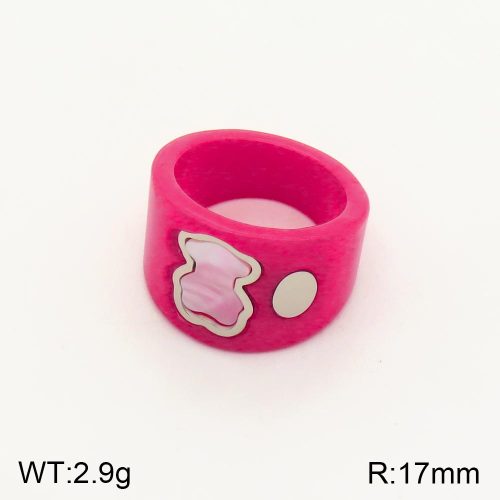 TR2000120bhva-317  6-9#  SS Bear Rings