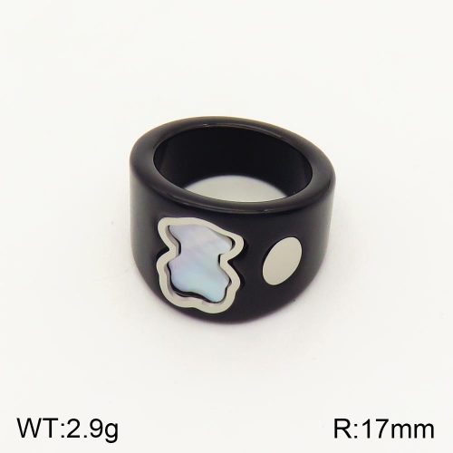 TR2000124bhva-317  6-9#  SS Bear Rings