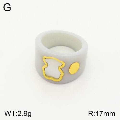 TR2000133vhha-317  6-9#  SS Bear Rings