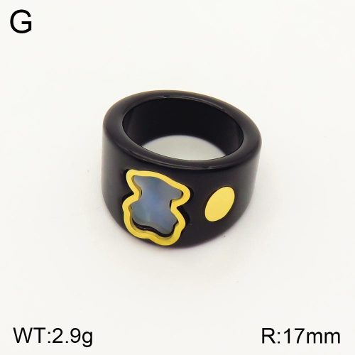 TR2000137vhha-317  6-9#  SS Bear Rings