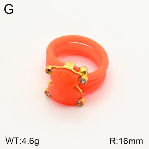 TR2000153bhia-317  6-9#  SS Bear Rings